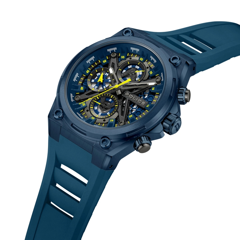 Police Automatikuhr Quarzuhr Sonic blau(Image 2)