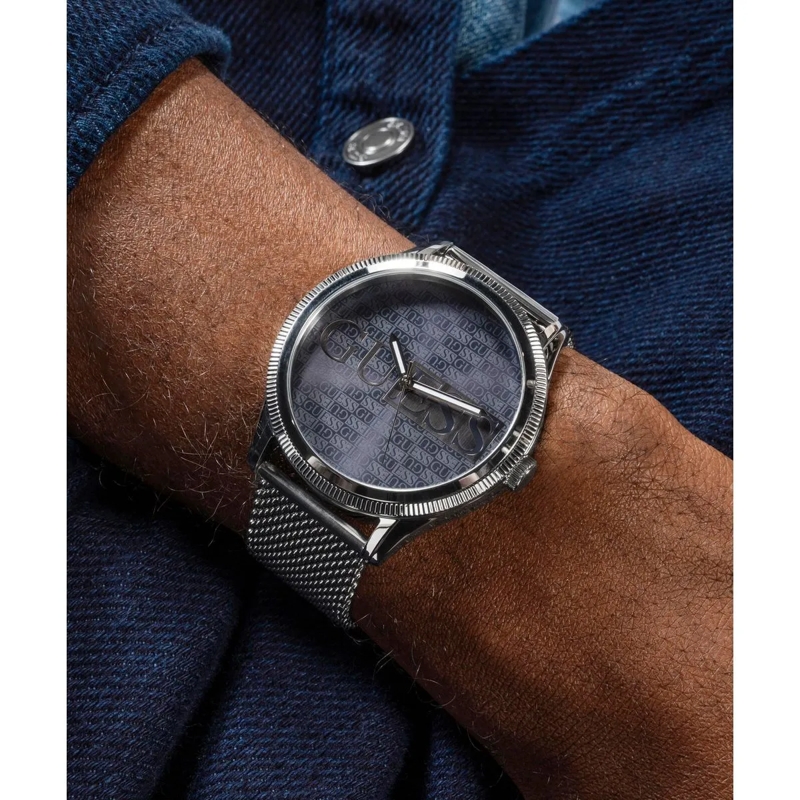 Guess Quarzuhr Analoge Uhr Gd Reputation silber(Image 6)