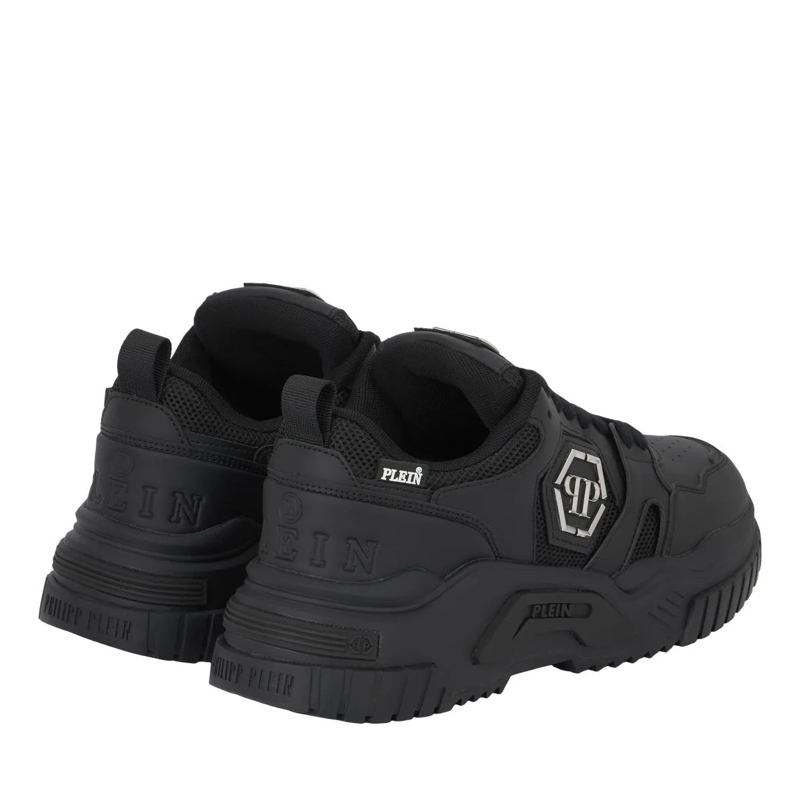Philipp Plein Low-Top-Sneaker Lo-Top Turnschuhe Hexagon schwarz(Image 3)