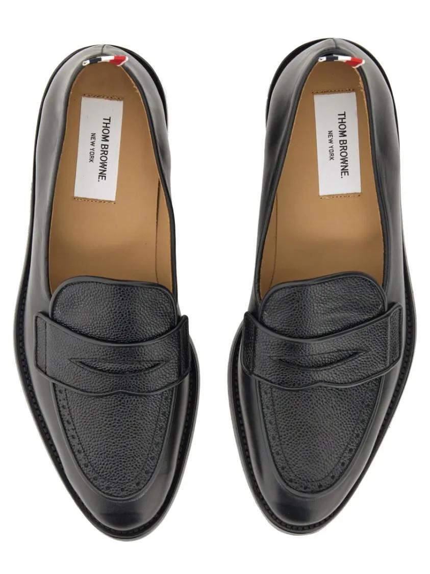 Thumbnail - Thom Browne Loafer - Varsity Penny Loafer - Gr. 9_5 - in Schwarz - für Damen