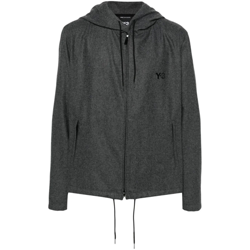 Y-3 Gray Jacket Grey Giacca di transizione