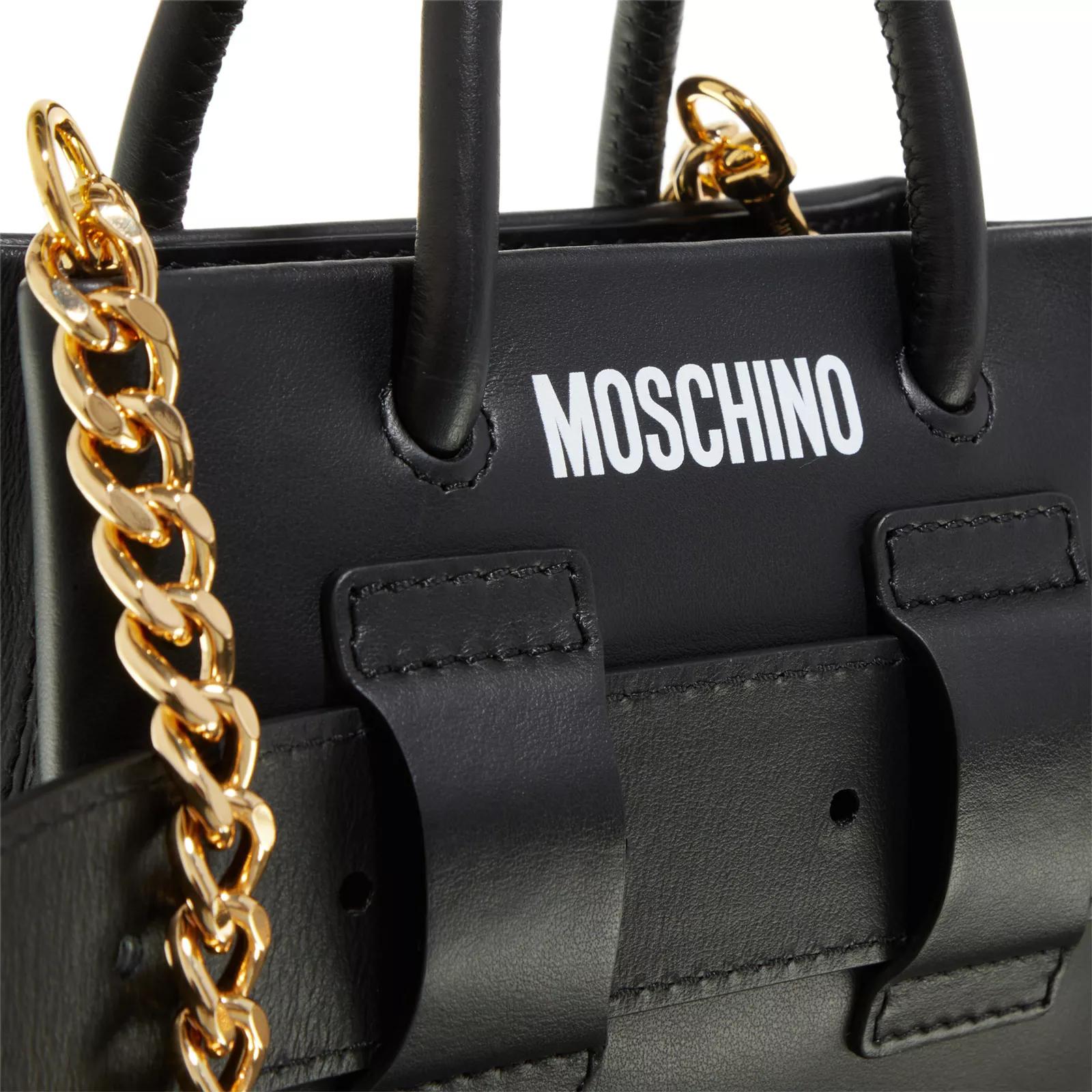 Moschino Heuptasjes Belt Bag in zwart