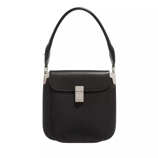 Prada Margit Small Leather Bag Black Messenger Bag