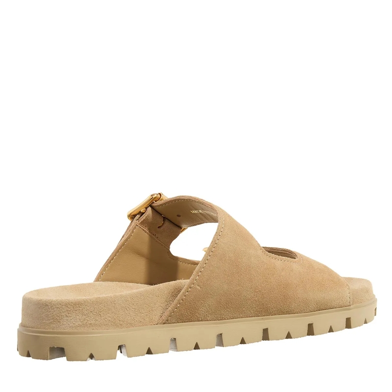 Prada Sandalen Sandali Scamosciato Ecru(Image 4)