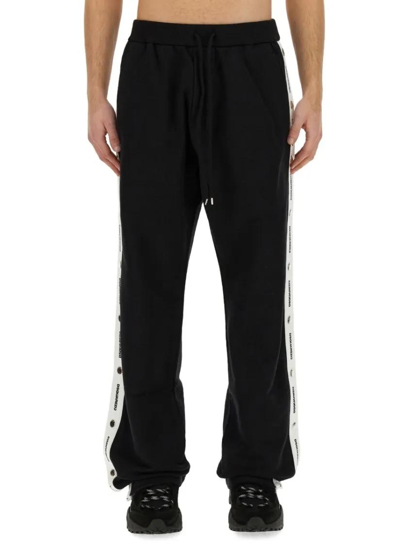 Thumbnail - Dsquared2 - Oversized Jogging Pants - Größe S - schwarz