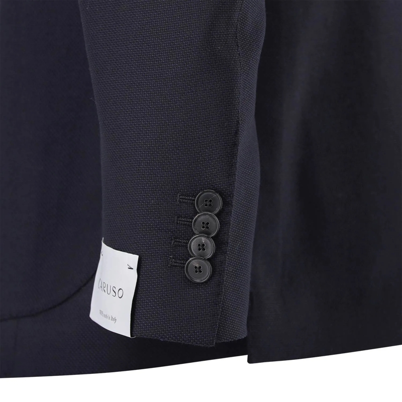 Emanuela Caruso Colbert Sakko Aida aus Wolle blau(Image 4)