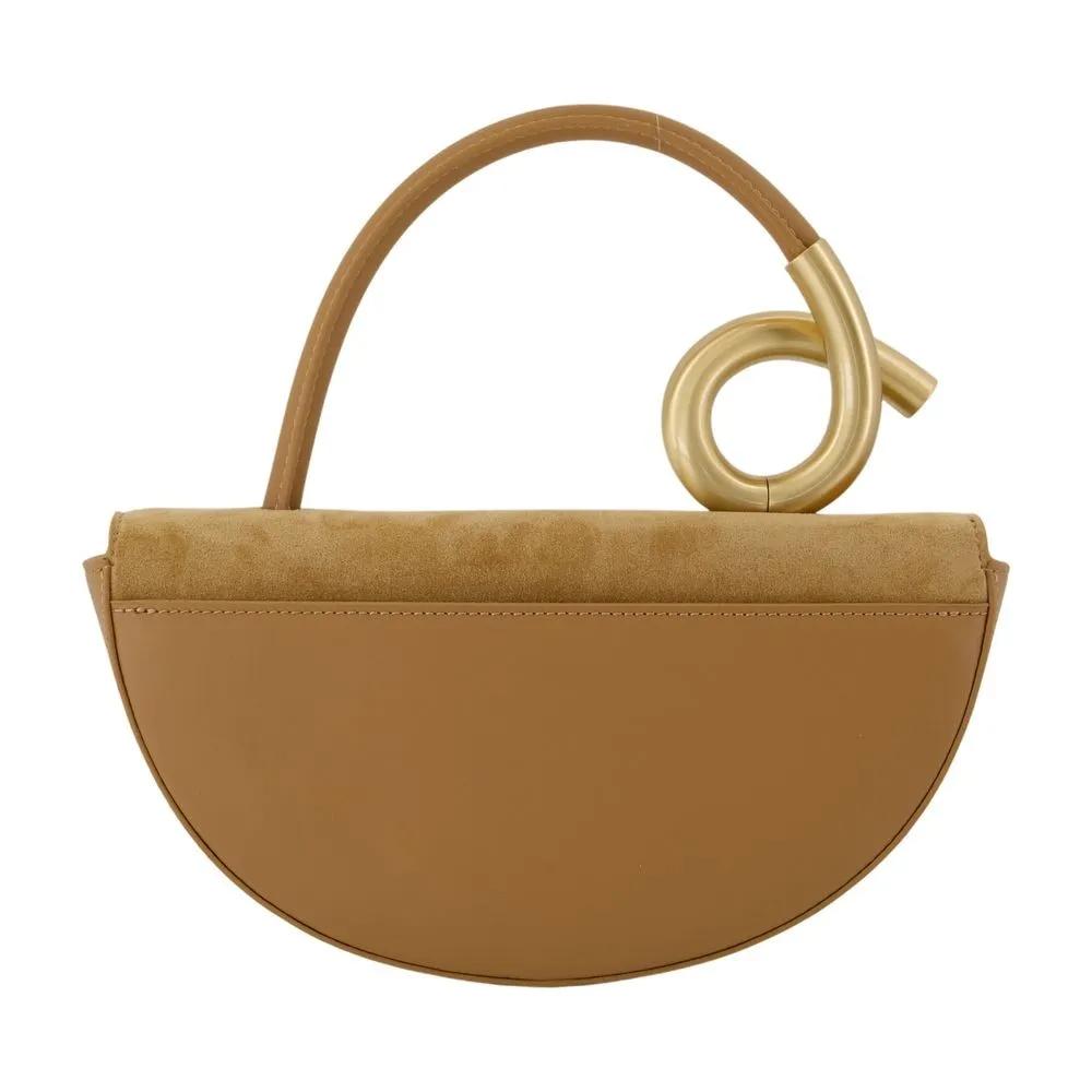 Cult Gaia Hobo bags Azariah Top Handle Bag Leather Beige in beige
