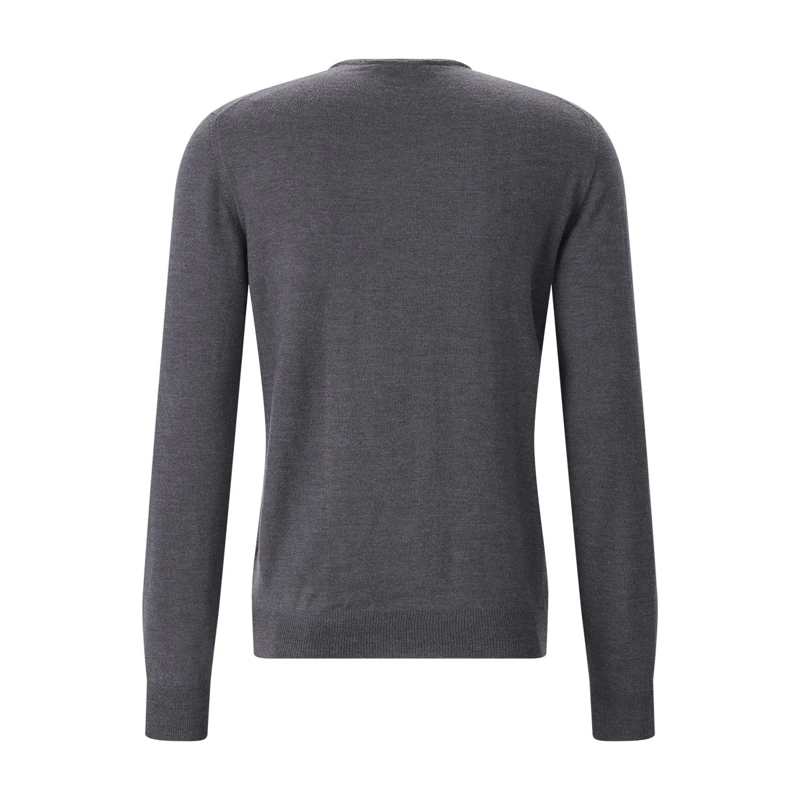 Gran Sasso Pull Pullover Paricollo aus Schurwolle schwarz(Image 2)