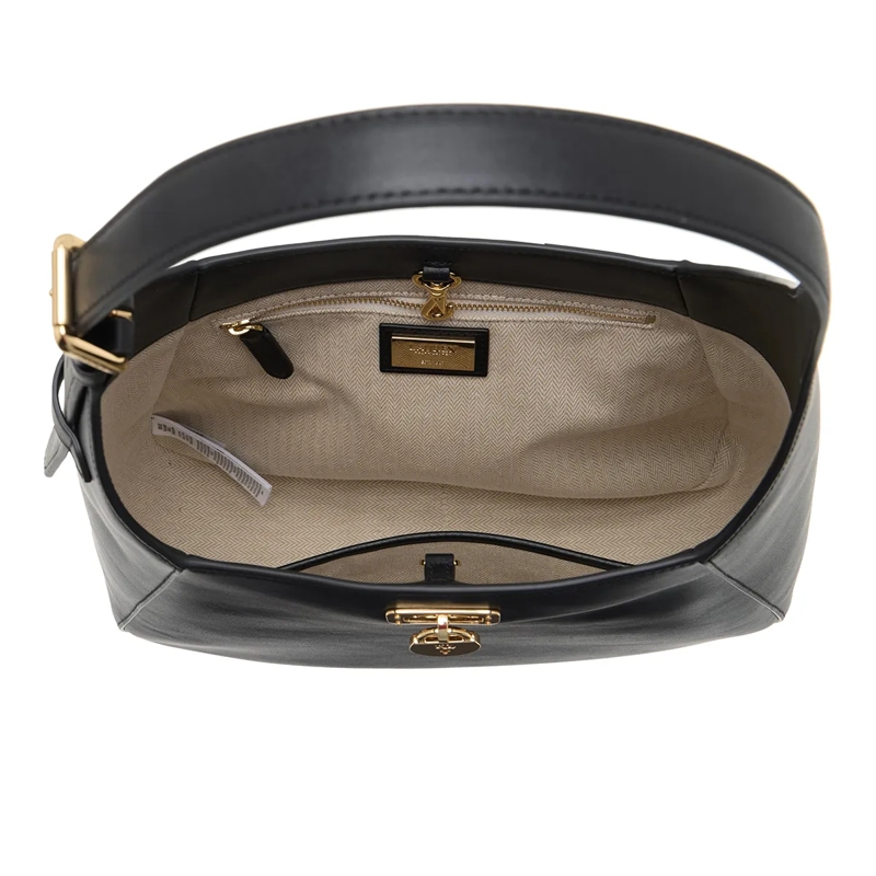 Lauren Ralph Lauren Hobo Bag Tanner Lg Sh-Shoulder Bag-Large Black(Image 5)