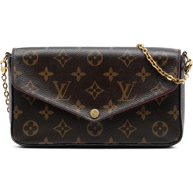 Louis Vuitton Schultertasche Monogram Pochette Felicie braun