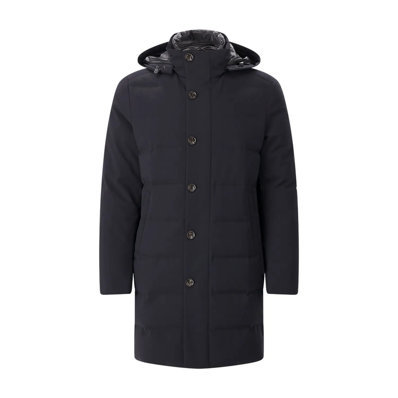 MONTECORE Parka Parka mit Kapuze schwarz