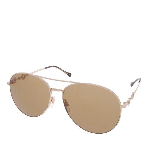 Gucci Sonnenbrille GG1698S-002 Gold-Gold-Brown