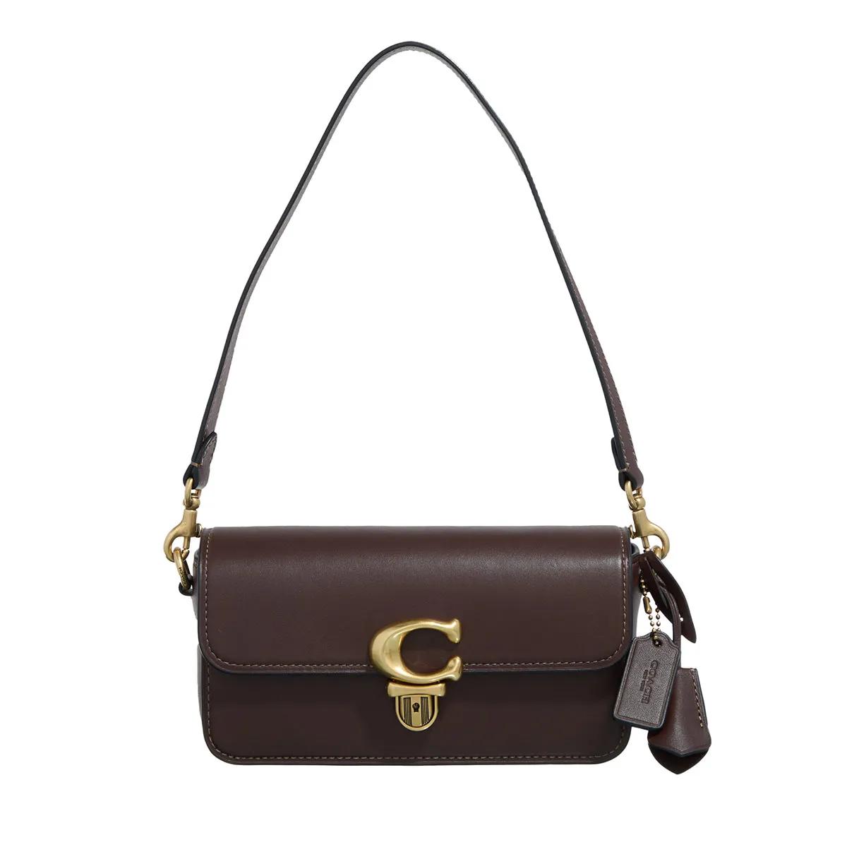 Coach Crossbody Bags - Glovetanned Leather Studio Baguette Bag - Gr. unisize - in Braun - für Damen