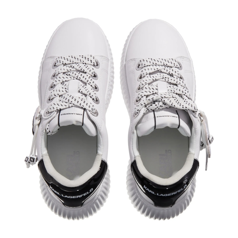 Karl Lagerfeld Plateau-Sneaker Kreeper Lo Karl Nft Pendant White Lthr(Image 2)