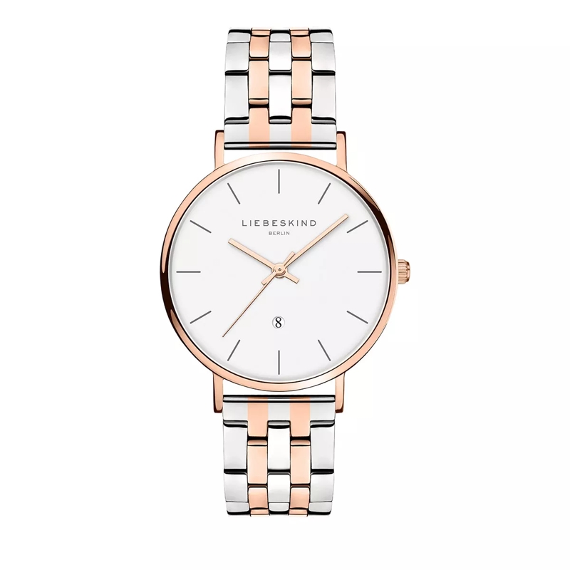 Liebeskind Berlin Quarzuhr Watch Bicolour Rose Gold and Silver(Image 2)