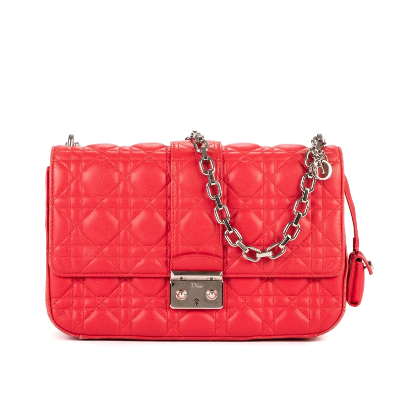 Christian Dior Crossbody Bag Miss Dior Medium rot