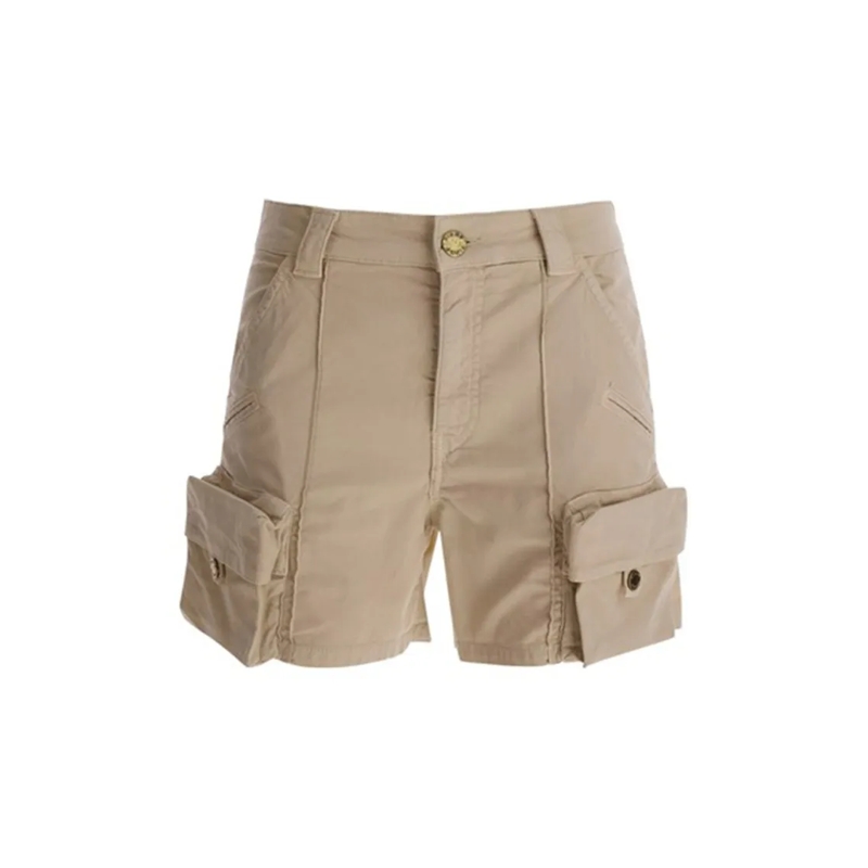 Pinko Short décontracté Utility-Inspired Trousers With Functional Pockets  Pink