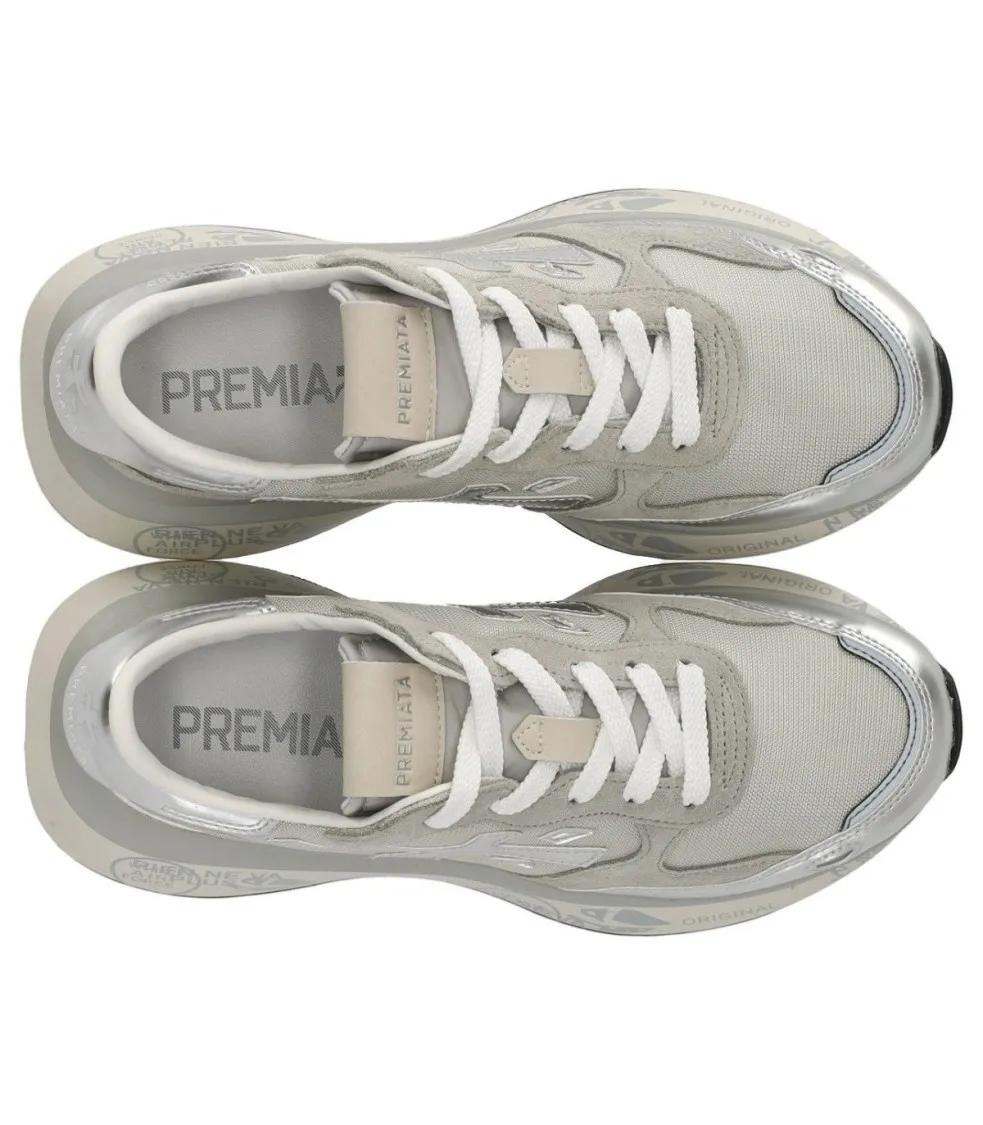 Thumbnail - Premiata Low-Top Sneaker - Sneakers Grigio Argento - für Damen