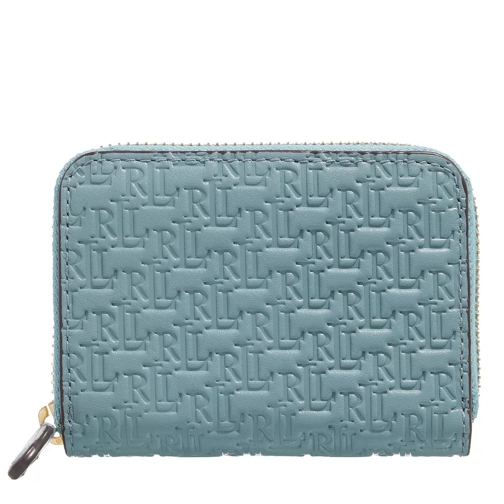 Lauren Ralph Lauren Zip Wallet Small Stormy Sea Portemonnaie mit Zip-Around-Reißverschluss