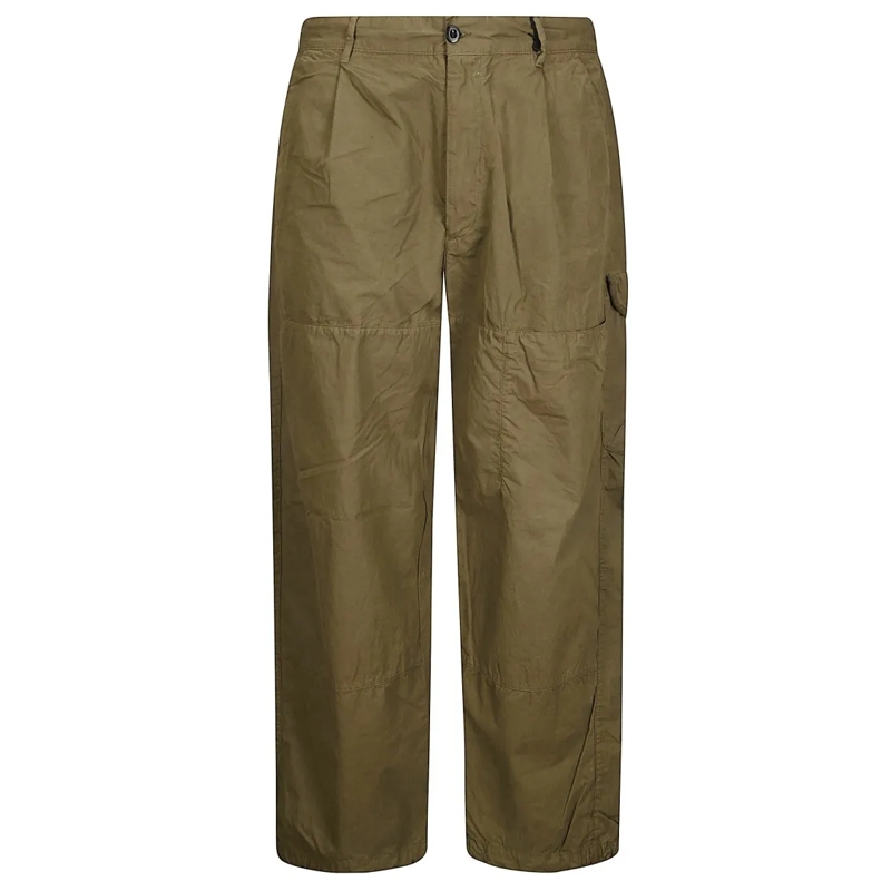 CP Company Anzugshose Loose Fit Cargo Trousers Brown