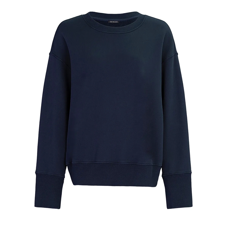 True Religion  Sweatshirt WILLOW dunkel-blau