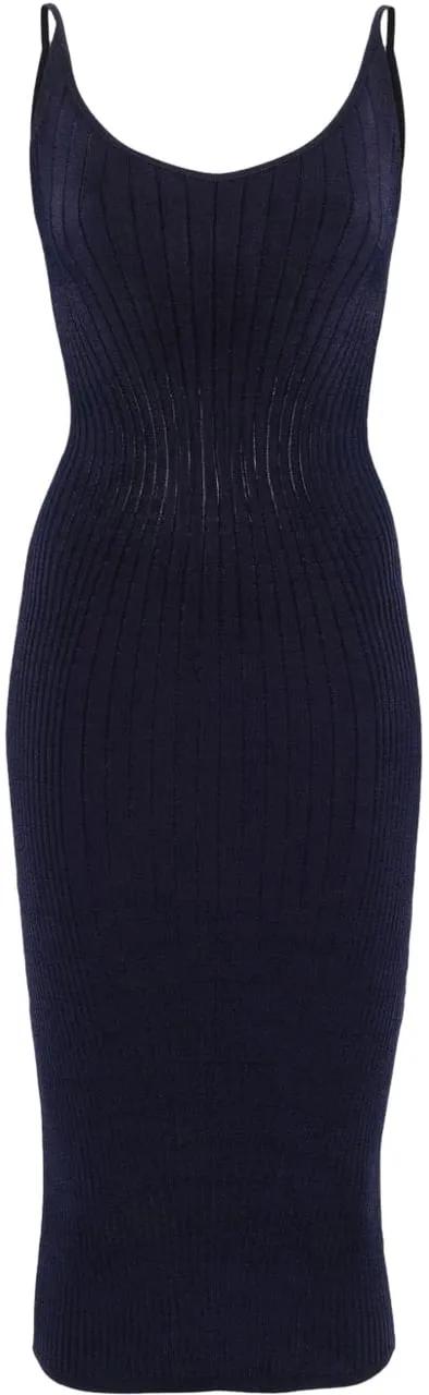 Thumbnail - Mugler - Dresses Blue - Größe L - blau