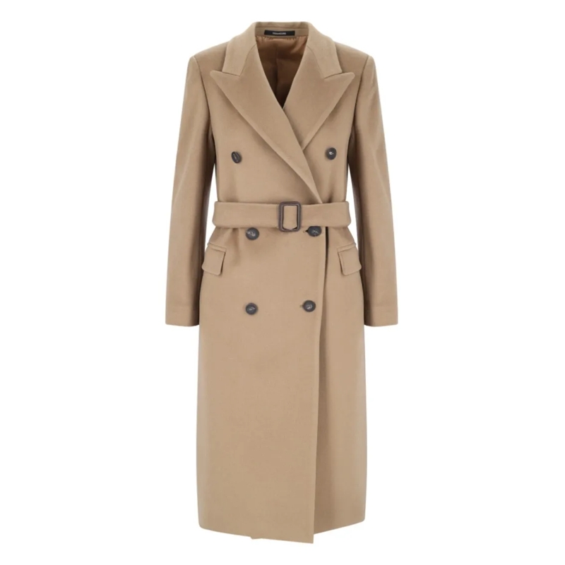 Tagliatore Manteaux de tanche "Jole" Double-Breasted Coat Neutrals