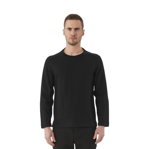 Transit Trui Pullover mit Rundhalsausschnitt U10 Black