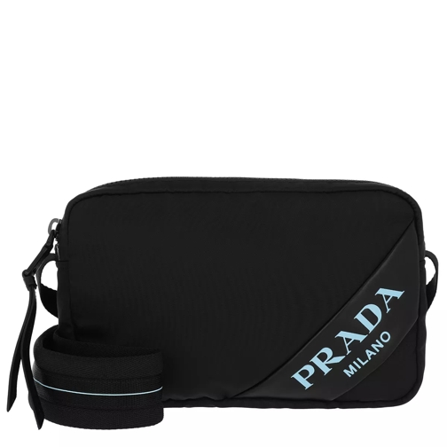 Prada Mirage Shoulder Bag Nylon Black Crossbody Bag