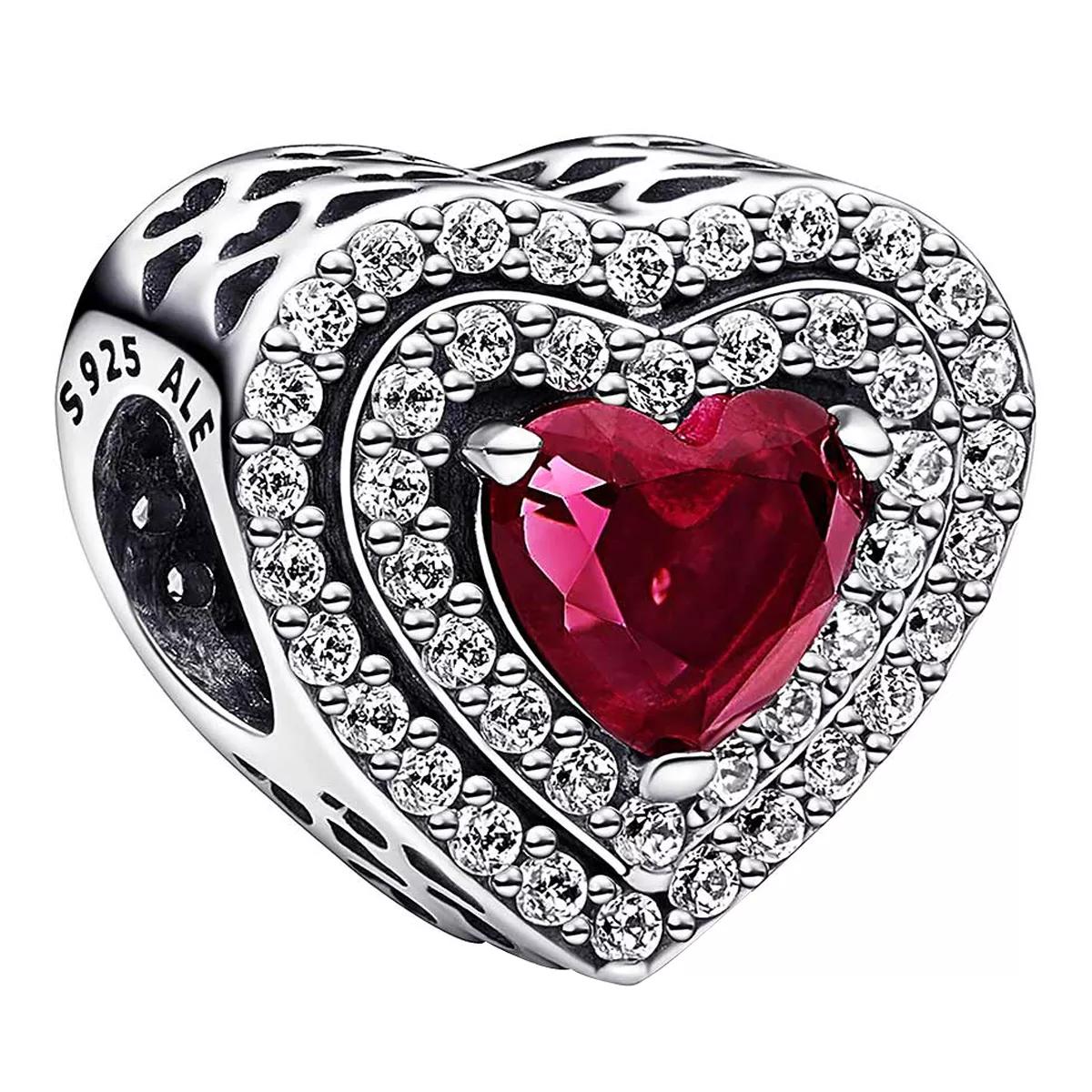 Pandora red heart on sale charm