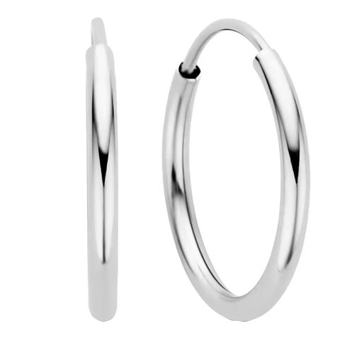 Isabel Bernard Saint Germain Cerise 14 karat hoop earrings White gold Ring