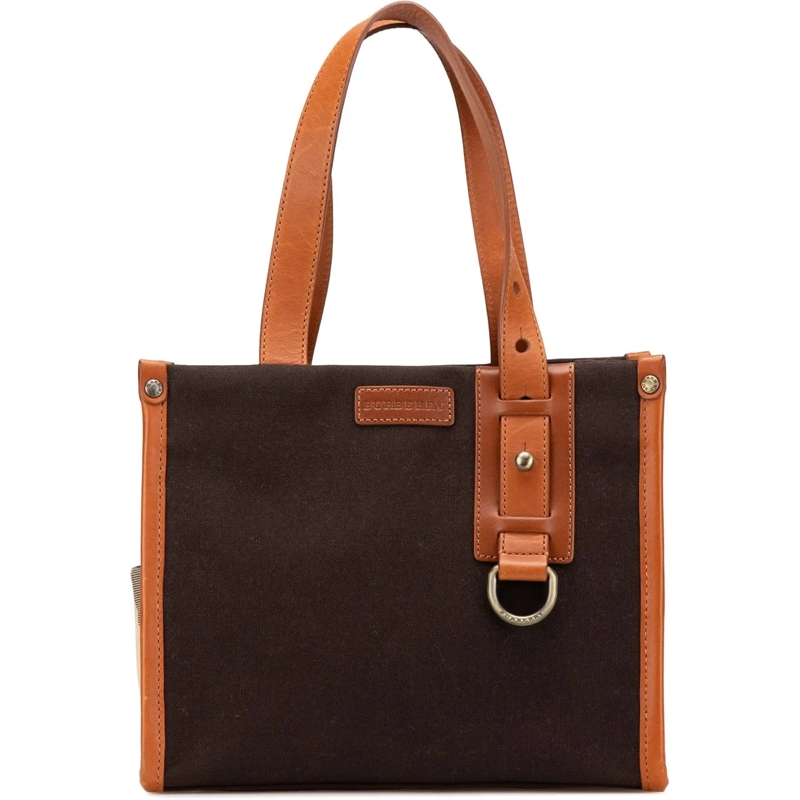 Burberry Shopper Canvas Tote braun
