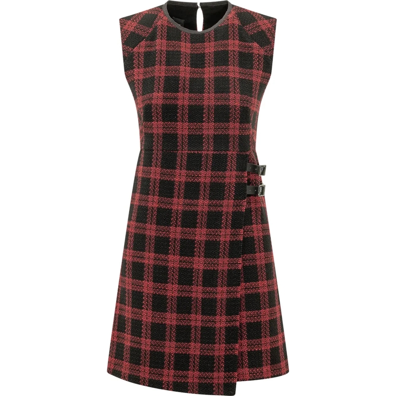 Pinko Minikleid Abito Amaranda a Quadri braun