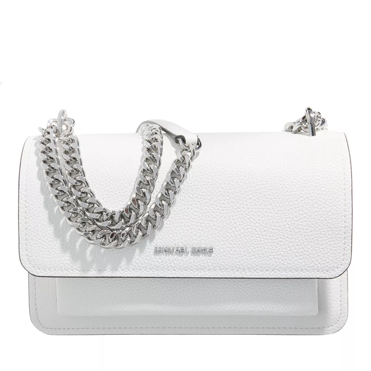 Michael kors white wristlet best sale