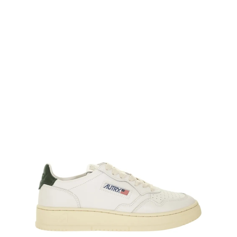 Autry International Lage-top sneaker Medalist Low - Leather Sneakers White