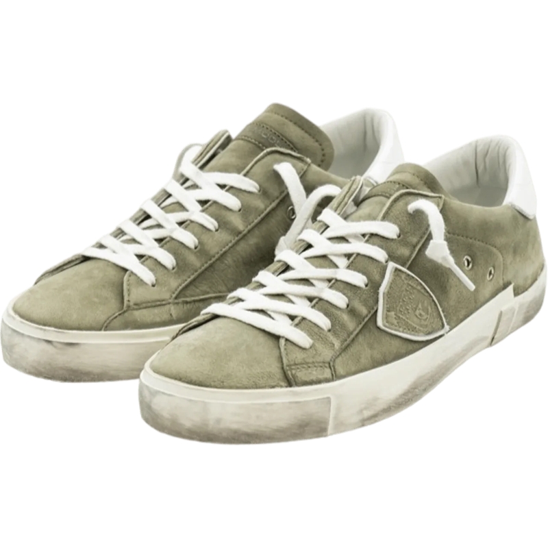 Philippe Model Lage-top sneaker Sneaker Prsx Verde slavato grün