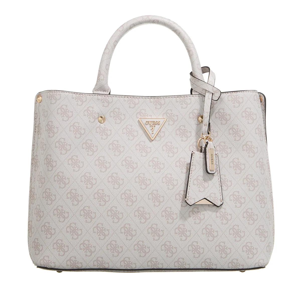 Guess Satchel Bag - Meridian Girlfriend Satchel - Gr. unisize - in Taupe - für Damen