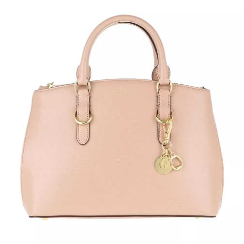 Lauren Ralph Lauren Mini Zip Satchel Mellow Pink Rymlig shoppingväska