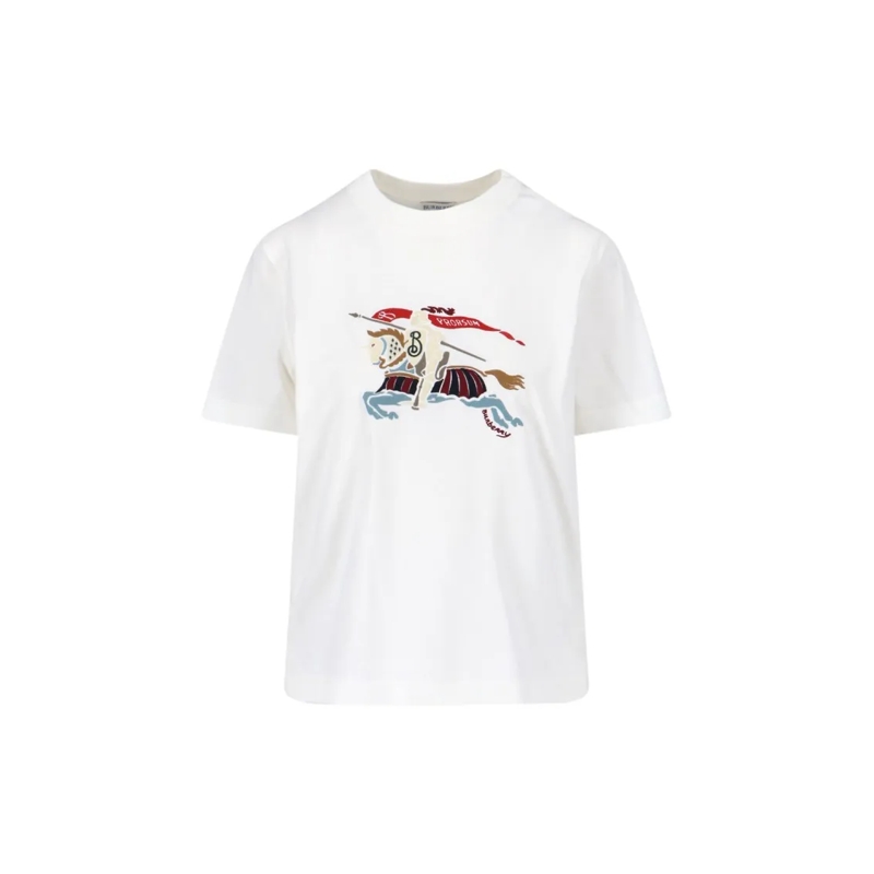 Burberry T-shirt "Edk" T-Shirt – White White