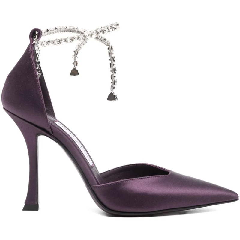 Jimmy Choo Pumps With Heel Bordeaux rot