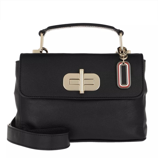 Tommy Hilfiger Elevated Leather Crossover Black Borsa a tracolla