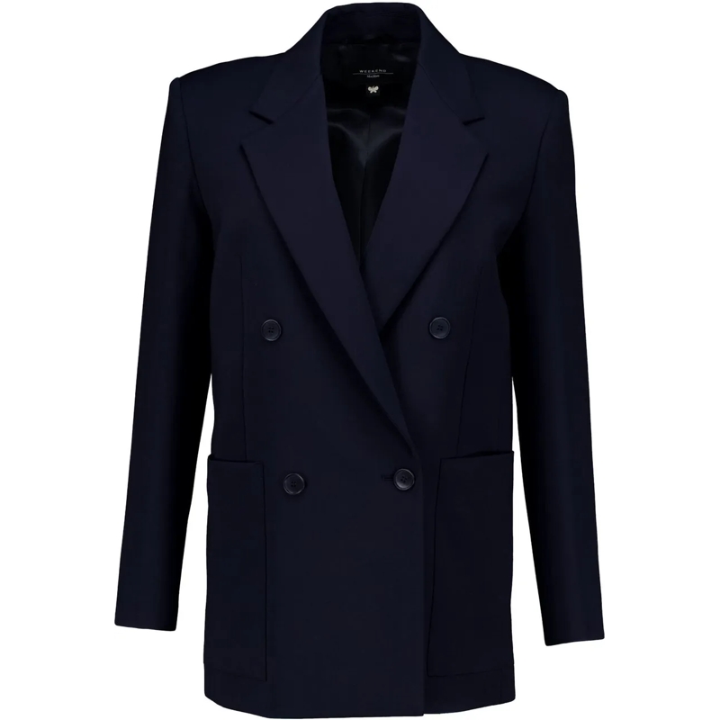 Max Mara Blazer Max Mara Weekend Wkdveloce Blazers Donkerblauw 261 blau