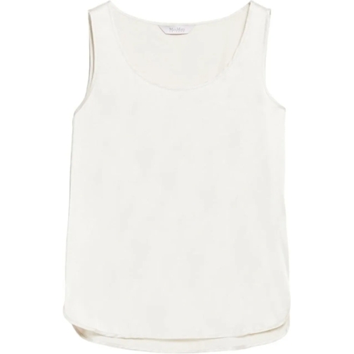 Max Mara T-Shirts Top White weiß