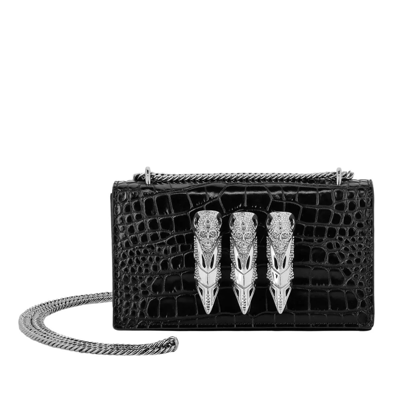 Philipp Plein Clutch Kupplung Claw Clutch schwarz