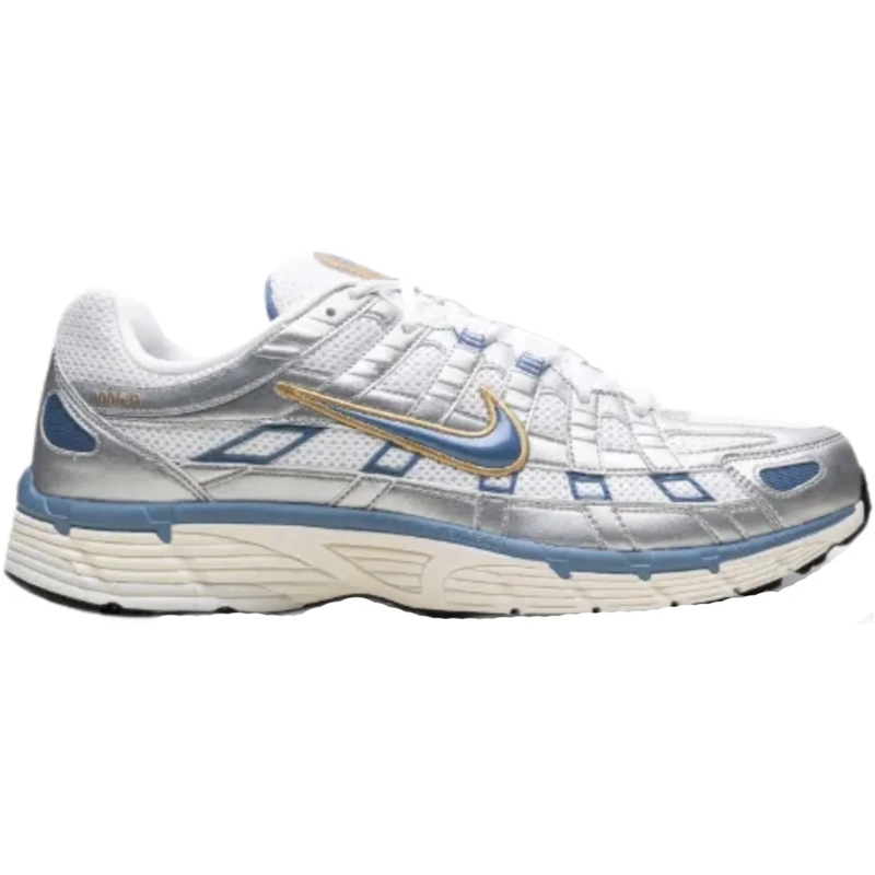 Nike Low-Top-Sneaker Nike P-6000 Metallic Silver Aegean Storm mehrfarbig