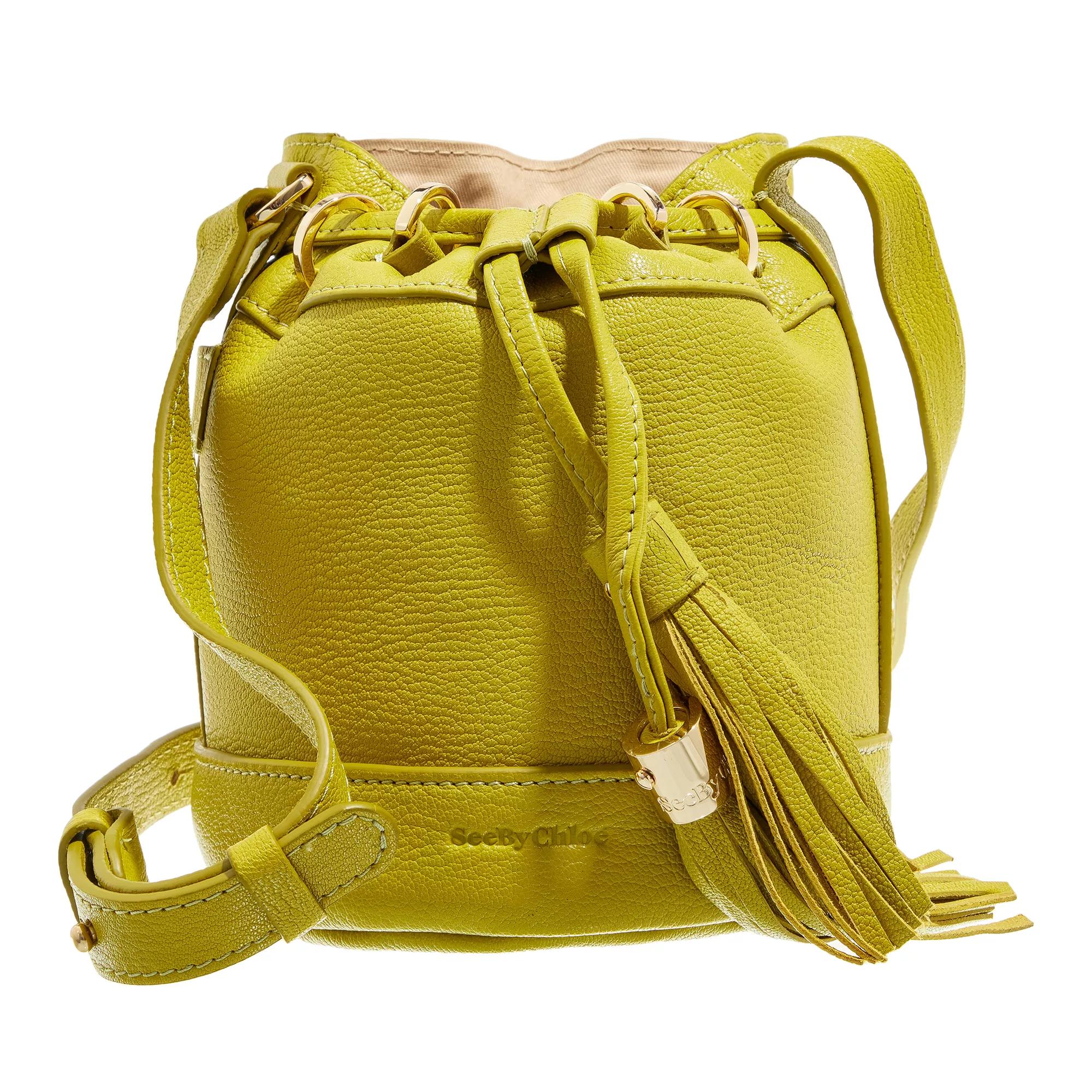 See By Chloé Crossbody Bags - Small Vicki Bucket Bag - Gr. unisize - in Grün - für Damen