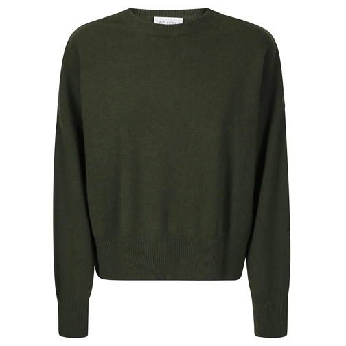 Be You Pullover Green Cashmere Sweater Green