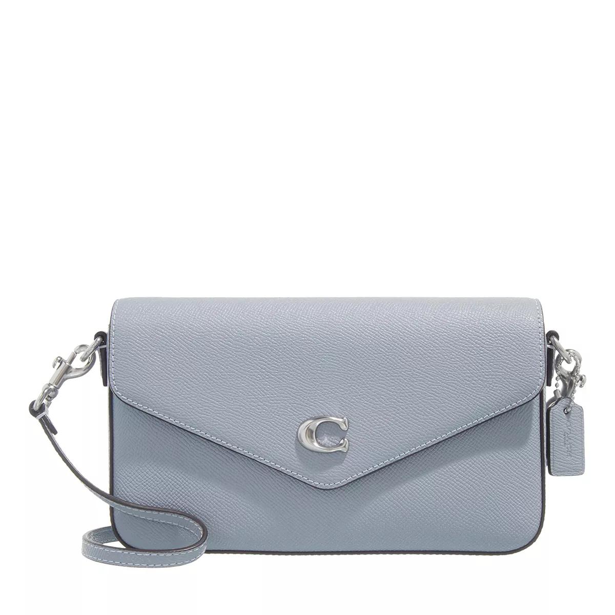 Blue coach crossbody cheap bag