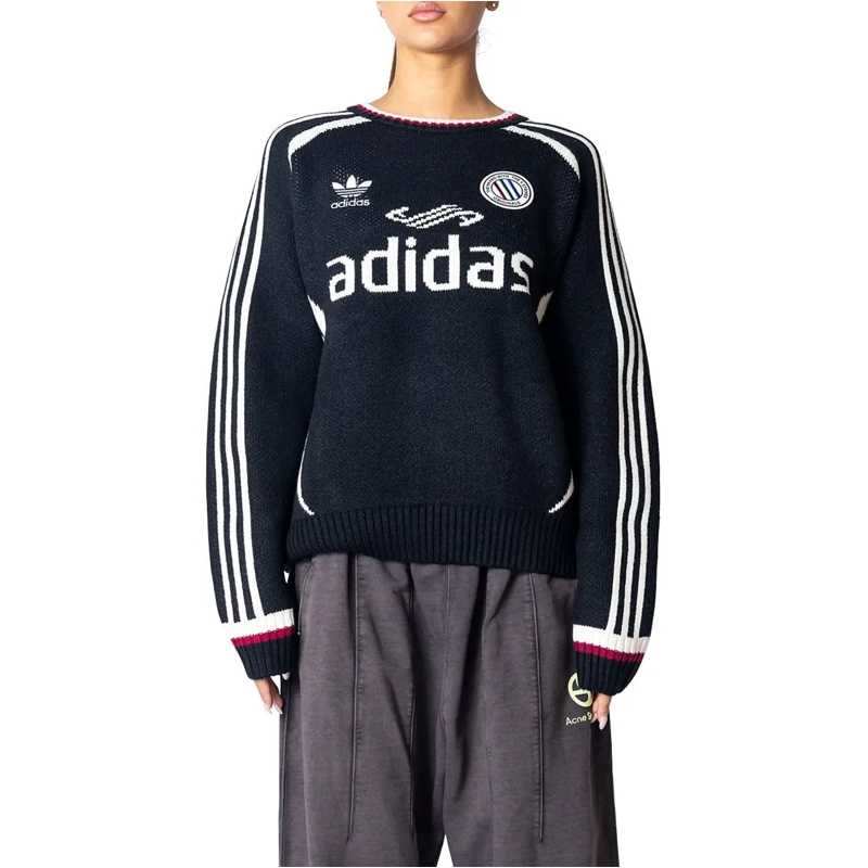 Adidas  UNISEX ADC BC LS PO U WHITE schwarz