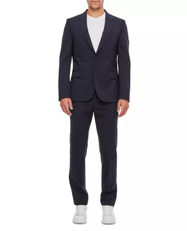 Paul Smith Tailored Fit 2 Button Suit Blue